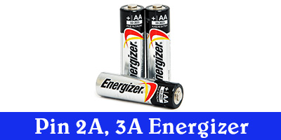 Pin 2A, 3A Energizer